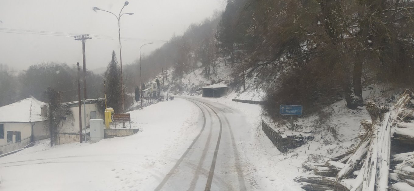 Στον δρόμο από Κορέστεια για Μελά & Άγιο Αντώνιο.