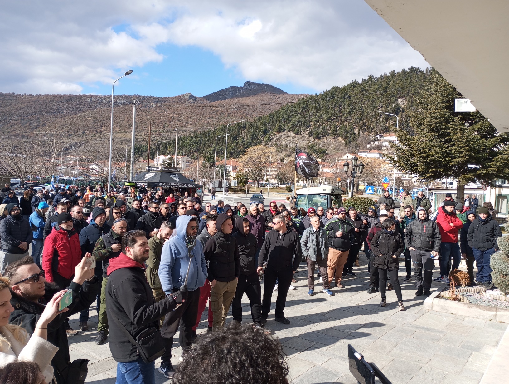 διαμαρτυρία αγροκτηνοτρόφων