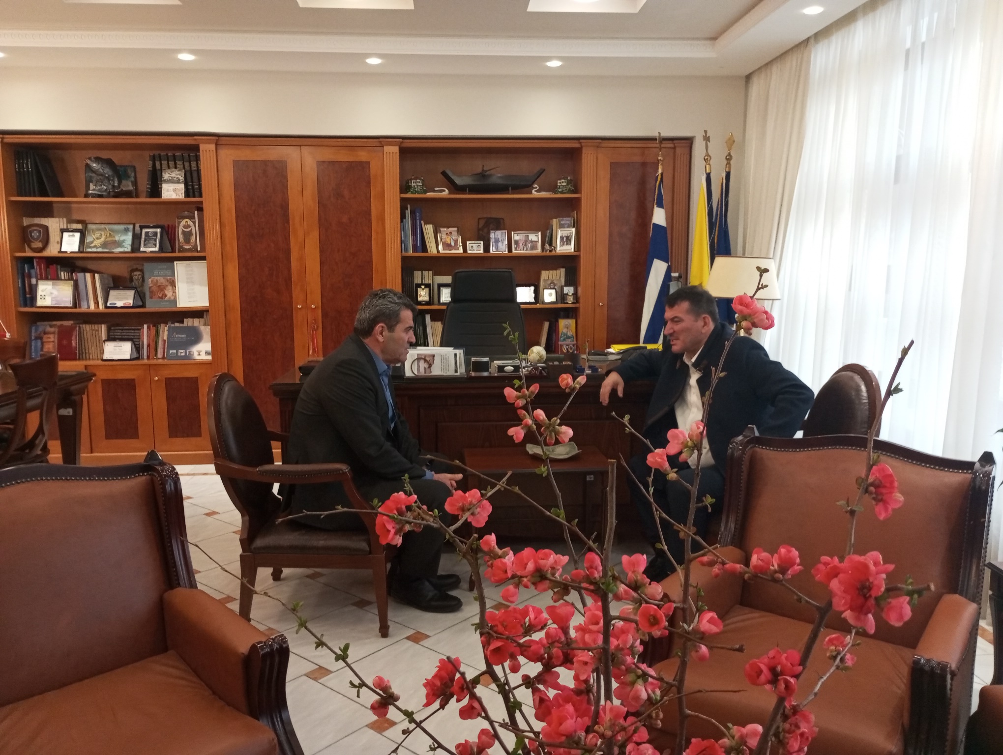 επίσκεψη_Πύρρος Δήμας