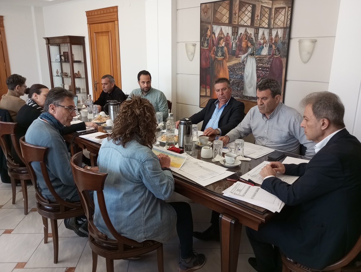 συσκέψεις Περιφερειάρχη στην ΠΕ Καστοριάς