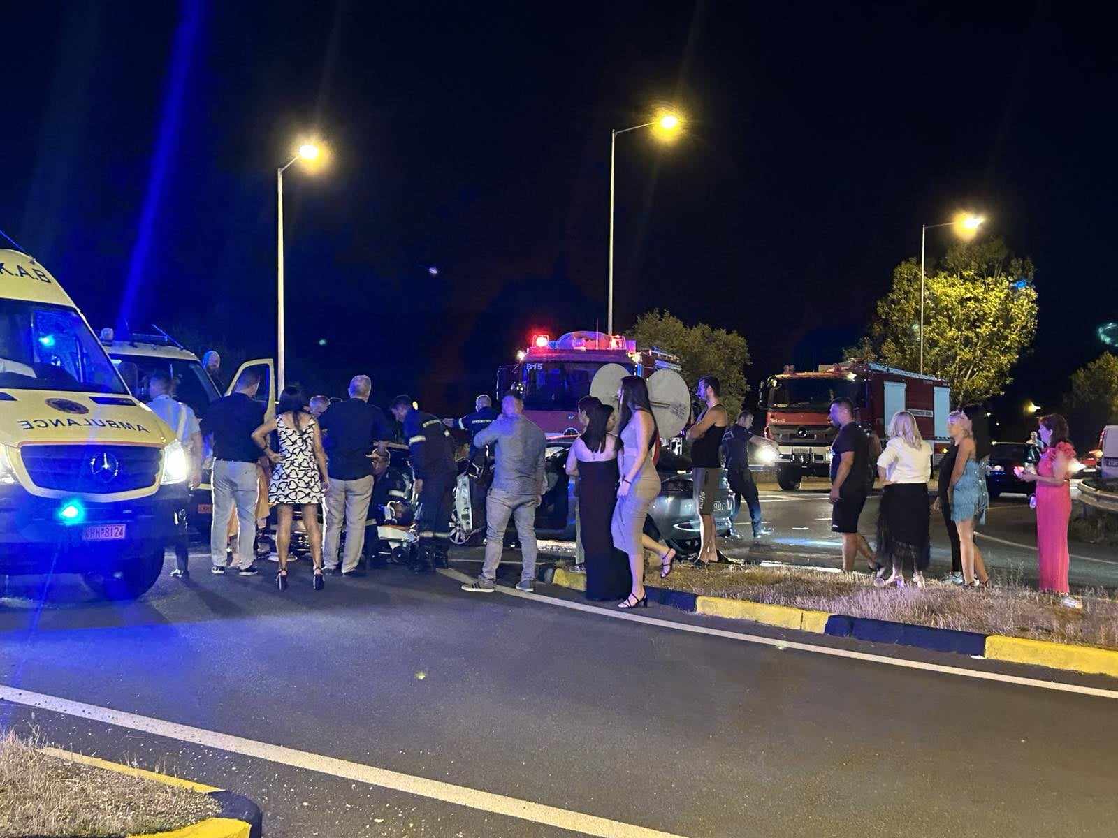 Καστοριά: Σοβαρό τροχαίο ατύχημα με αρκετούς τραυματίες στη διασταύρωση Δισπηλιού – Αμπελοκήπων