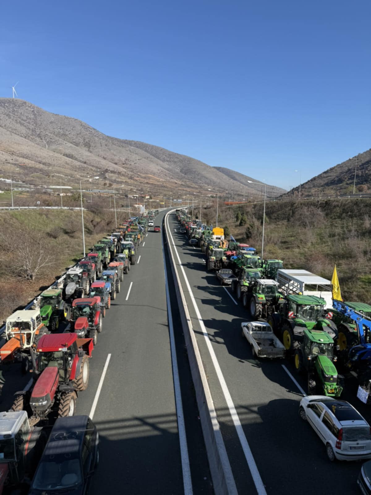 Μπλόκο των Αγροτών στη Σιάτιστα