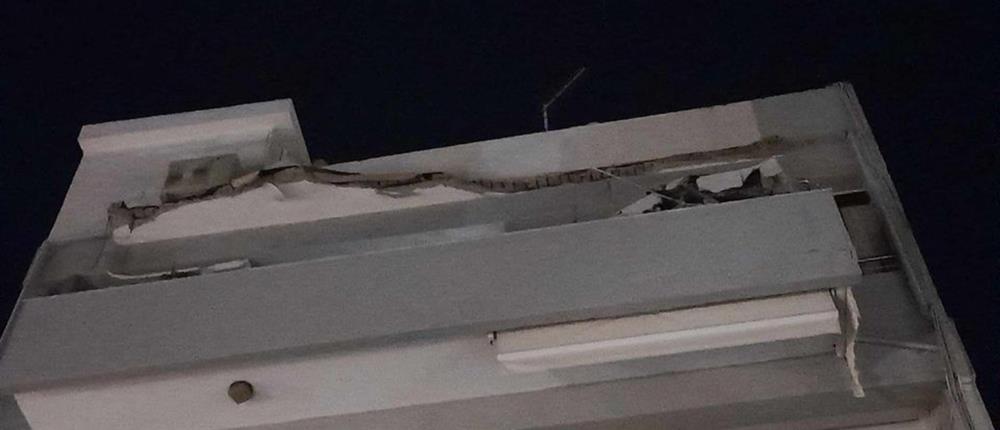 Κατάρρευση μπαλκονιού - Ηράκλειο Κρήτης Κατάρρευση μπαλκονιού - Ηράκλειο Κρήτης