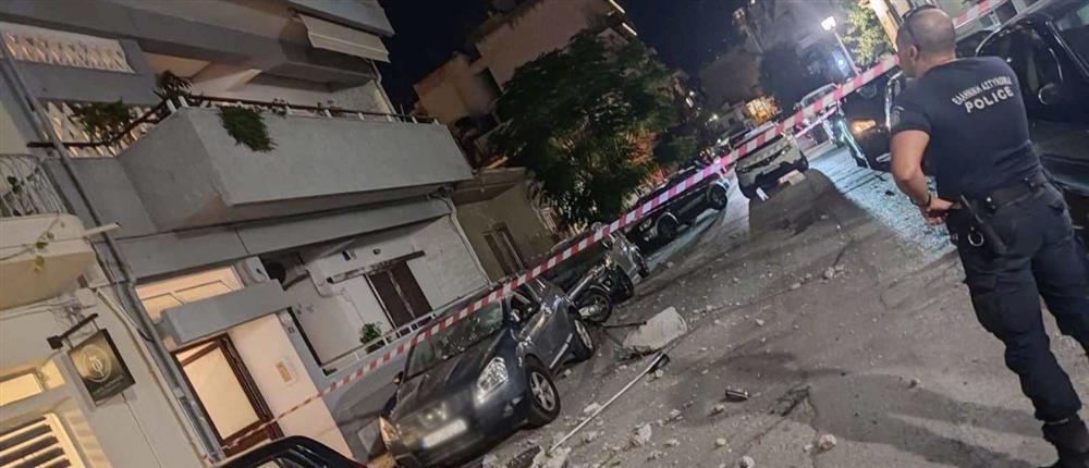Κατάρρευση μπαλκονιού - Ηράκλειο Κρήτης Κατάρρευση μπαλκονιού - Ηράκλειο Κρήτης